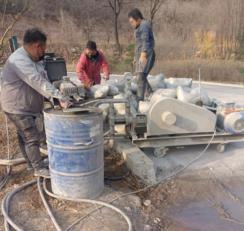 江西路面下沉注浆
